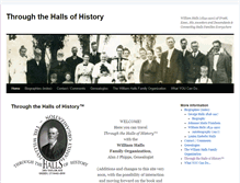 Tablet Screenshot of hallsfamily.org